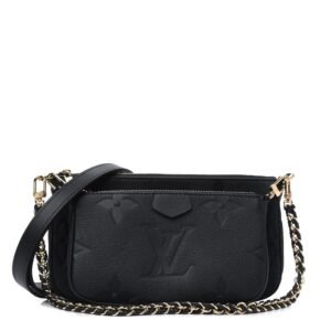 LOUIS VUITTON Monogram Empreinte Giant Cross Body Bag Pochette | AlmaBagz