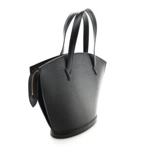 Louis Vuitton Epi Saint Jacques PM Black Leather | AlmaBagz