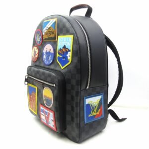 LOUIS VUITTON JOSH ALPS DAMIER GRAPHITE BACKPACK | AlmaBagz