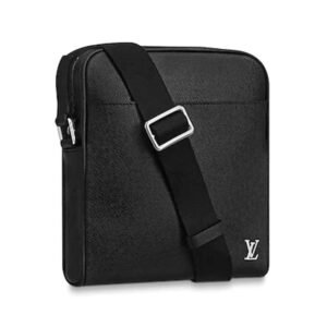 Louis Vuitton LV Men Alex Messenger BB Taiga Cowhide Leather | AlmaBagz