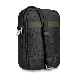 Louis Vuitton LV Men Danube Slim PM City Bag-Black | AlmaBagz