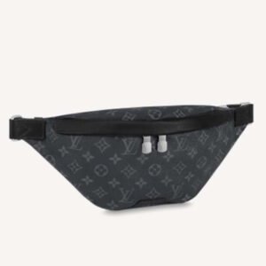 Louis Vuitton LV Men Discovery Bumbag PM Grey Monogram Eclipse Canvas | AlmaBagz