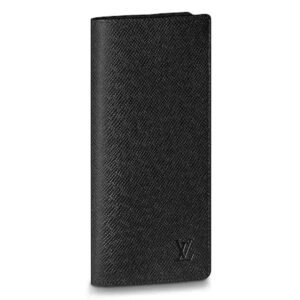 Louis Vuitton LV Unisex Alexandre Wallet in Taiga Leather-Black | AlmaBagz