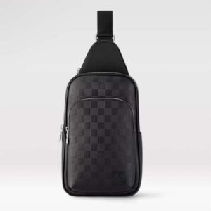 Louis Vuitton LV Unisex Avenue Slingbag NM Damier Infini Cowhide Leather | AlmaBagz