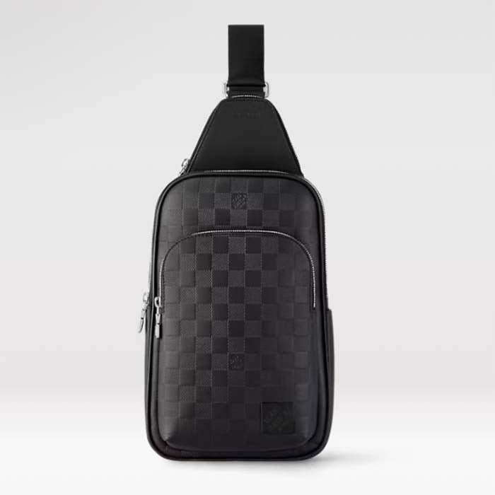 Louis Vuitton LV Unisex Avenue Slingbag NM Damier Infini Cowhide Leather | AlmaBagz