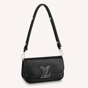 Louis Vuitton LV Women Buci Crossbody Black Epi Grained Smooth Cowhide Leather | AlmaBagz
