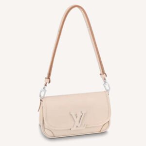 Louis Vuitton LV Women Buci Crossbody White Epi Grained Smooth Cowhide Leather | AlmaBagz