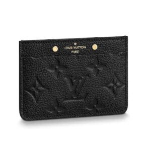 Louis Vuitton LV Unisex Card Holder Monogram Empreinte Leather | AlmaBagz