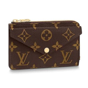 Louis Vuitton LV Unisex Card Holder Recto Verso Monogram Canvas-Brown | AlmaBagz