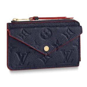 Louis Vuitton LV Unisex Card Holder Recto Verso Monogram Empreinte Leather | AlmaBagz