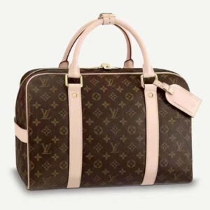 Louis Vuitton LV Unisex Carryall Coated Canvas VVN Shiny Golden Brass | AlmaBagz