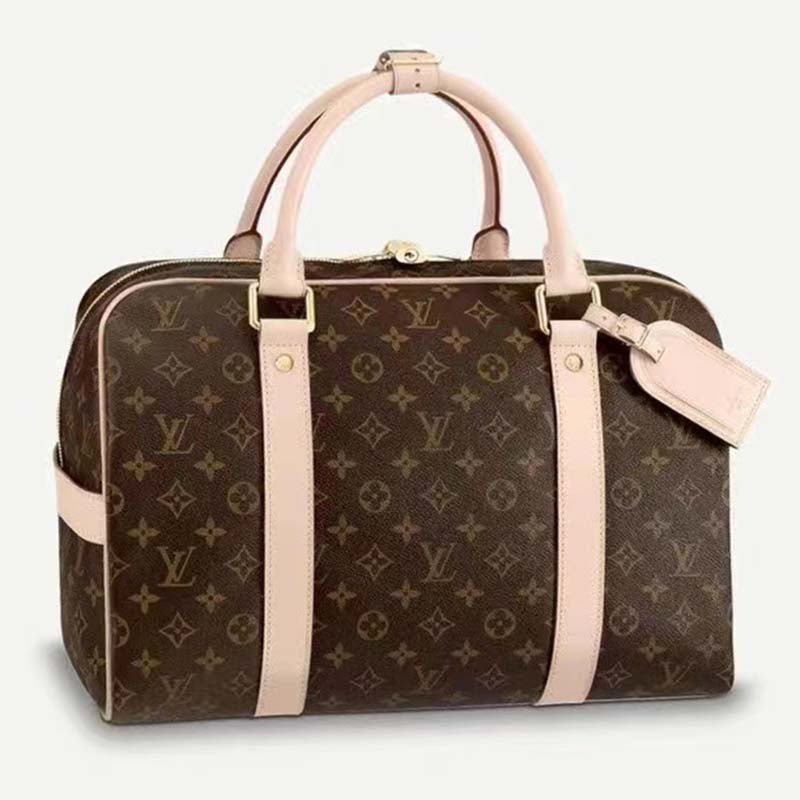 Louis Vuitton LV Unisex Carryall Coated Canvas VVN Shiny Golden Brass | AlmaBagz
