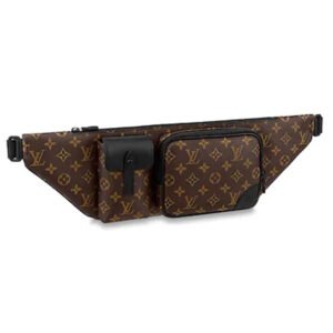 Louis Vuitton LV Unisex Christopher Bumbag Monogram Macassar Coated Canvas | AlmaBagz