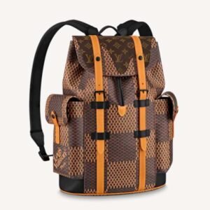 Louis Vuitton LV Unisex Christopher PM Giant Damier Ebene Monogram Coated Canvas | AlmaBagz