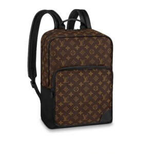 Louis Vuitton LV Unisex Dean Backpack Monogram Macassar Coated Canvas | AlmaBagz