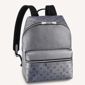 Louis Vuitton LV Unisex Discovery Backpack PM Gunmetal Gray Monogram Coated Canvas | AlmaBagz