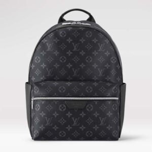 Louis Vuitton LV Unisex Discovery Backpack PM Monogram Eclipse Coated Canvas Cowhide Leather | AlmaBagz