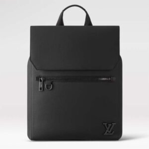 Louis Vuitton LV Unisex Fastline Backpack Black Cowhide Leather Textile Lining | AlmaBagz