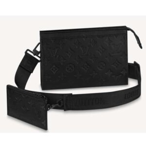 Louis Vuitton LV Unisex Gaston Wearable Wallet Monogram Shadow Cowhide Leather | AlmaBagz