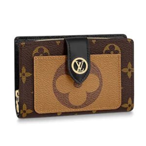 Louis Vuitton LV Unisex Juliette Wallet Monogram Giant Reverse Coated Canvases | AlmaBagz