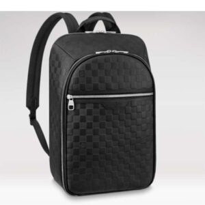 Louis Vuitton LV Unisex Michael Backpack NV2 Damier Infini Onyx Cowhide Leather | AlmaBagz