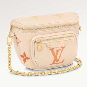 Louis Vuitton LV Unisex Mini Bumbag Monogram Empreinte Embossed Supple Grained Cowhide Leather | AlmaBagz