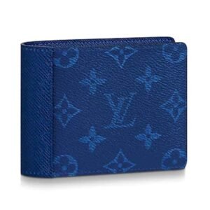 Louis Vuitton LV Unisex Multiple Wallet Monogram Canvas Taiga Leather | AlmaBagz