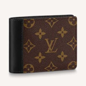 Louis Vuitton LV Unisex Multiple Wallet Monogram Macassar Coated Canvas Cowhide Leather | AlmaBagz