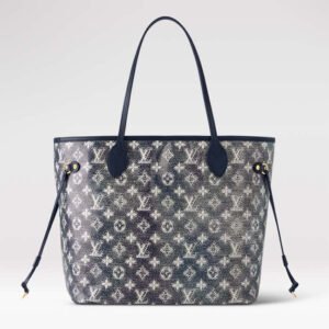 Louis Vuitton LV Unisex Neverfull MM Monogram Coated Canvas Cowhide Leather | AlmaBagz