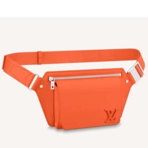 Louis Vuitton LV Unisex New Sling Aerogram Slingbag Orange Aerogram Cowhide Leather | AlmaBagz