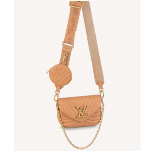 Louis Vuitton LV Women New Wave Multi-Pochette Brown Smooth Cowhide Leather | AlmaBagz