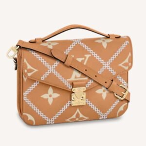 Louis Vuitton LV Women Pochette Metis Bag Embroidered Embossed Supple Grained Cowhide | AlmaBagz