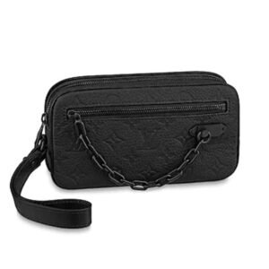 Louis Vuitton LV Unisex Pochette Volga Bag Taurillon Cowhide Leather | AlmaBagz