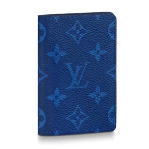 Louis Vuitton LV Unisex Pocket Organiser Taiga Leather Monogram Canvas | AlmaBagz