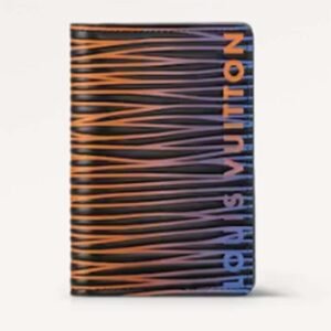Louis Vuitton LV Unisex Pocket Organizer Gradiant Electric Sun Calf Leather Textile Lining | AlmaBagz