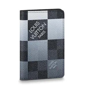 Louis Vuitton LV Unisex Pocket Organizer White Damier Graphite Giant Coated Canvas | AlmaBagz