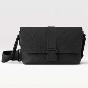 Louis Vuitton LV Unisex S-Cape Messenger Taurillon Monogram Embossed Cowhide Leather | AlmaBagz