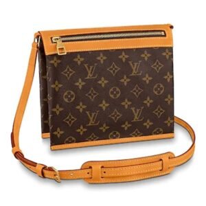 Louis Vuitton LV Unisex Saumur Messenger PM Bag Monogram Canvas | AlmaBagz