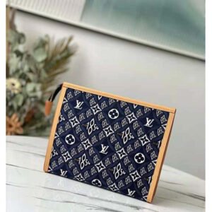 Louis Vuitton LV Unisex Since 1854 Toiletry Pouch 26 Monogram Flowers Canvas | AlmaBagz