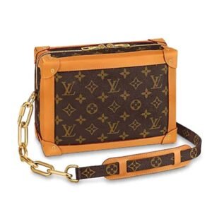 Louis Vuitton LV Unisex Soft Trunk Bag Monogram Coated Canvas-Brown | AlmaBagz