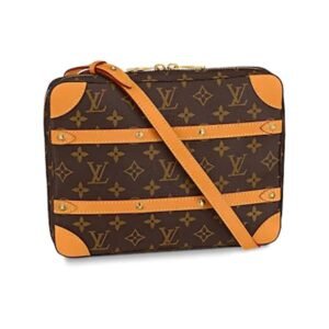 Louis Vuitton LV Unisex Soft Trunk Messenger PM Monogram Canvas | AlmaBagz