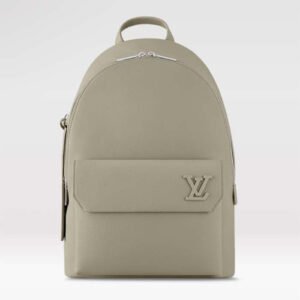Louis Vuitton LV Unisex Takeoff Backpack Sage Cowhide Leather Textile Lining | AlmaBagz