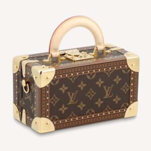 Louis Vuitton LV Unisex Valisette Trésor Monogram Coated Canvas | AlmaBagz