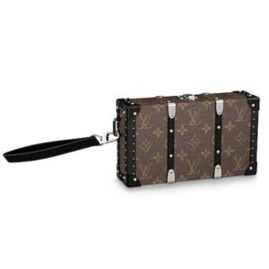 Louis Vuitton LV Unisex Wallet Trunk Monogram Coated Canvas Cowhide Leather | AlmaBagz