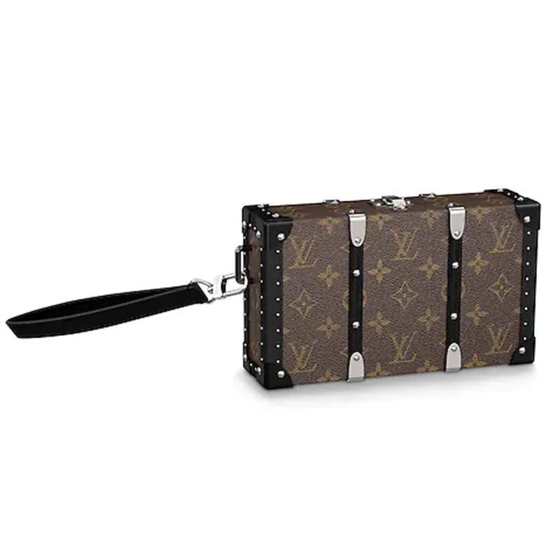 Louis Vuitton LV Unisex Wallet Trunk Monogram Coated Canvas Cowhide Leather | AlmaBagz