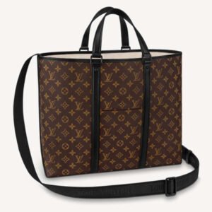 Louis Vuitton LV Unisex WeekEnd Tote GM Monogram Canvas Cowhide Leather | AlmaBagz