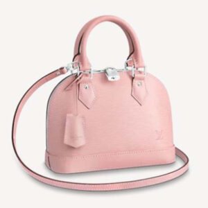 Louis Vuitton LV Women Alma BB Handbag Epi Grained Cowhide Leather-Pink | AlmaBagz