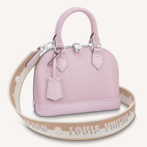 Louis Vuitton LV Women Alma BB Handbag Guimauve Purple Epi Grained Cowhide Leather | AlmaBagz