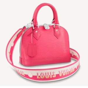 Louis Vuitton LV Women Alma BB Handbag Pink Epi Grained Cowhide Leather | AlmaBagz