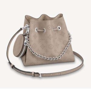 Louis Vuitton LV Women Bella Bucket Bag in Mahina Calf Leather Monogram | AlmaBagz
